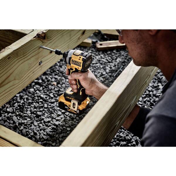 20V MAX XR Cordless Drill/Driver, ATOMIC Impact Driver 2 Tool Combo Kit, (2) 2.0ah Batteries, Charger, and Bag