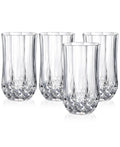 Cristal D'arques Longchamp Set of 4 Highball Glasses