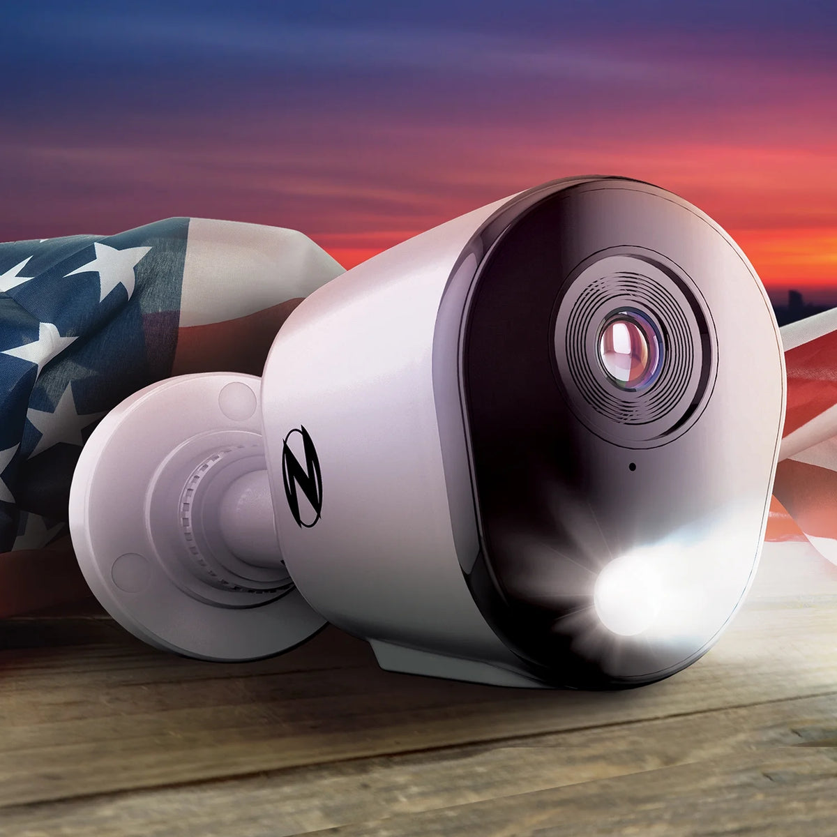 Night Owl? 2 - Way Audio 12 Channel DVR Security System with 1TB Hard Drive and 4 Wired 1080p Deterrence Cameras