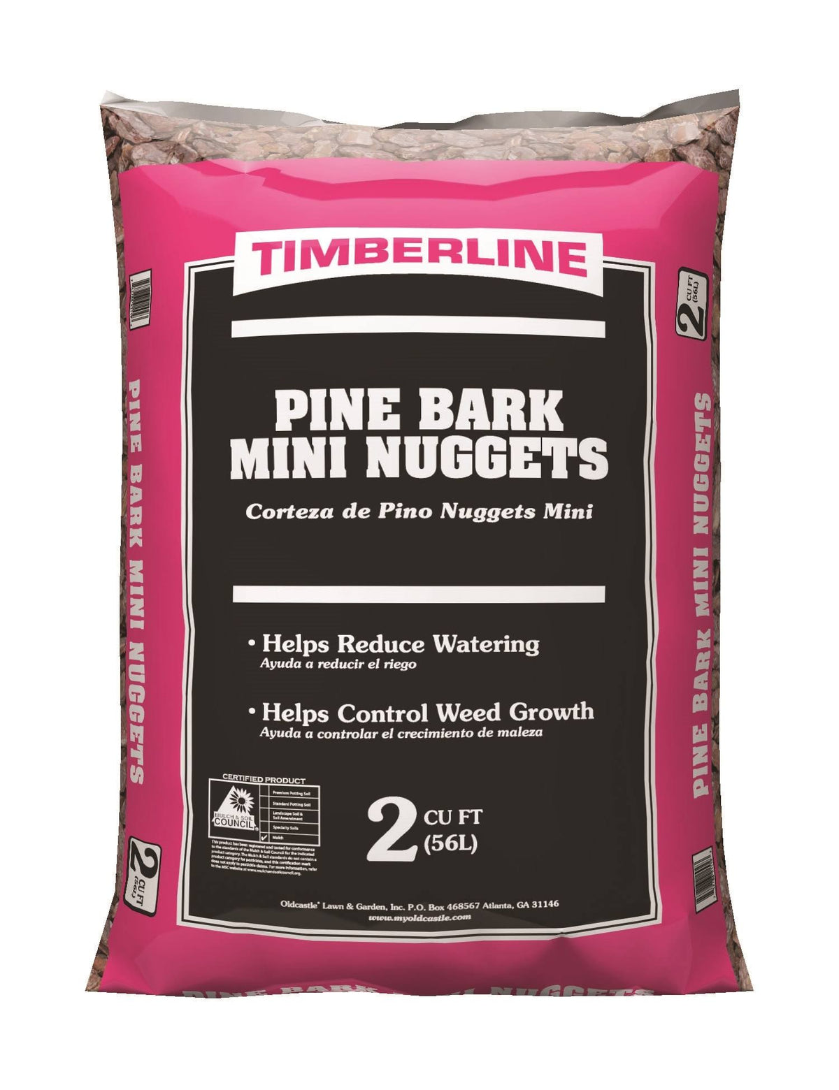 Timberline 2-cu ft All Natural Pine Bark Mini Nuggets in Brown