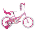 Princess Girls' 16" Sidewalk Bike with Training - Wheels by Huffy, Pink
