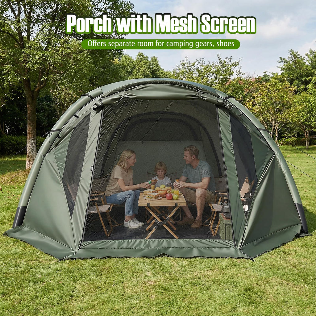 Tangkula 5-7 Person Large Family Tent with Screened Porch