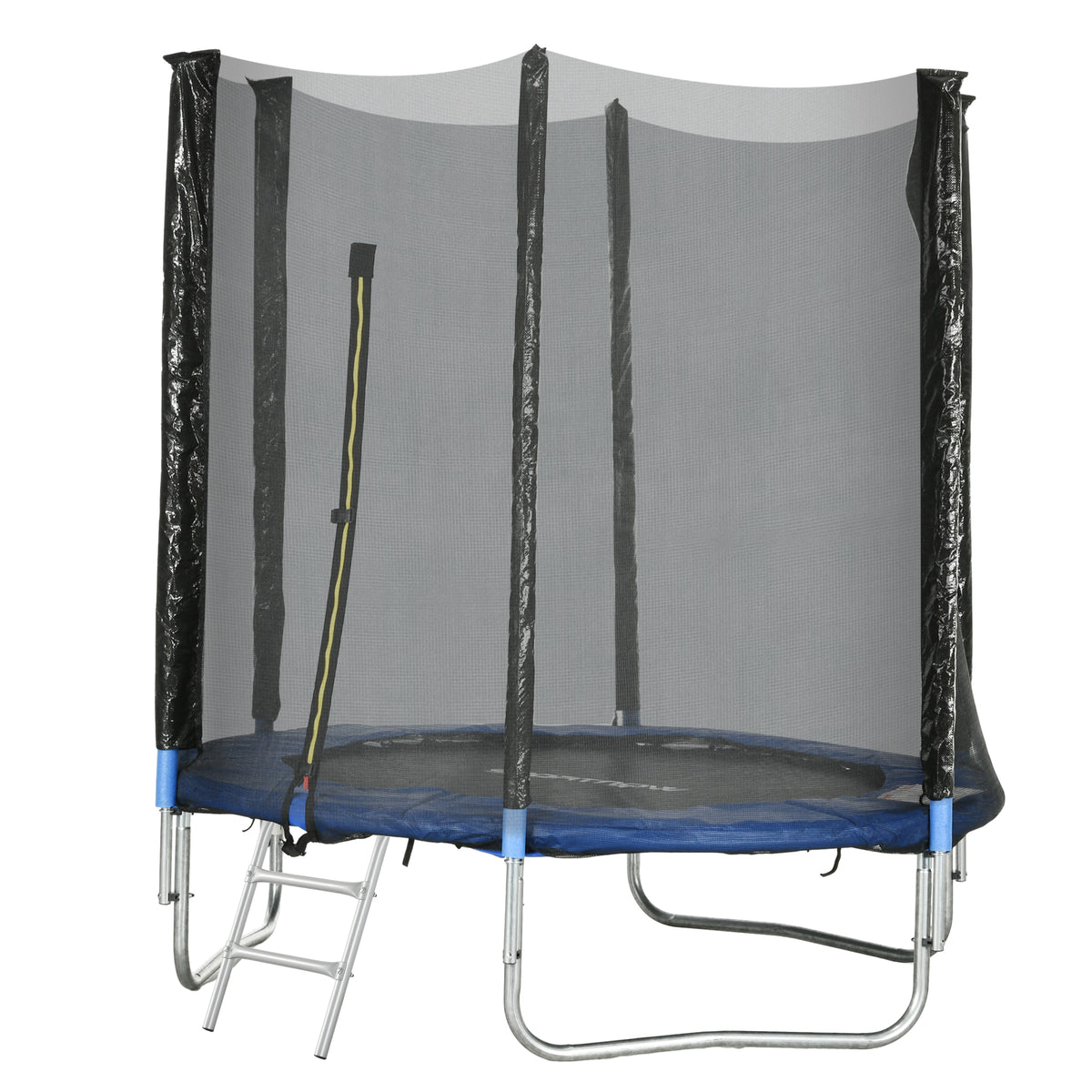 SPORTNOW Outdoor-Trampolin mit Sicherheitsnetz Ø180 cm für Kinder und Erwachsene