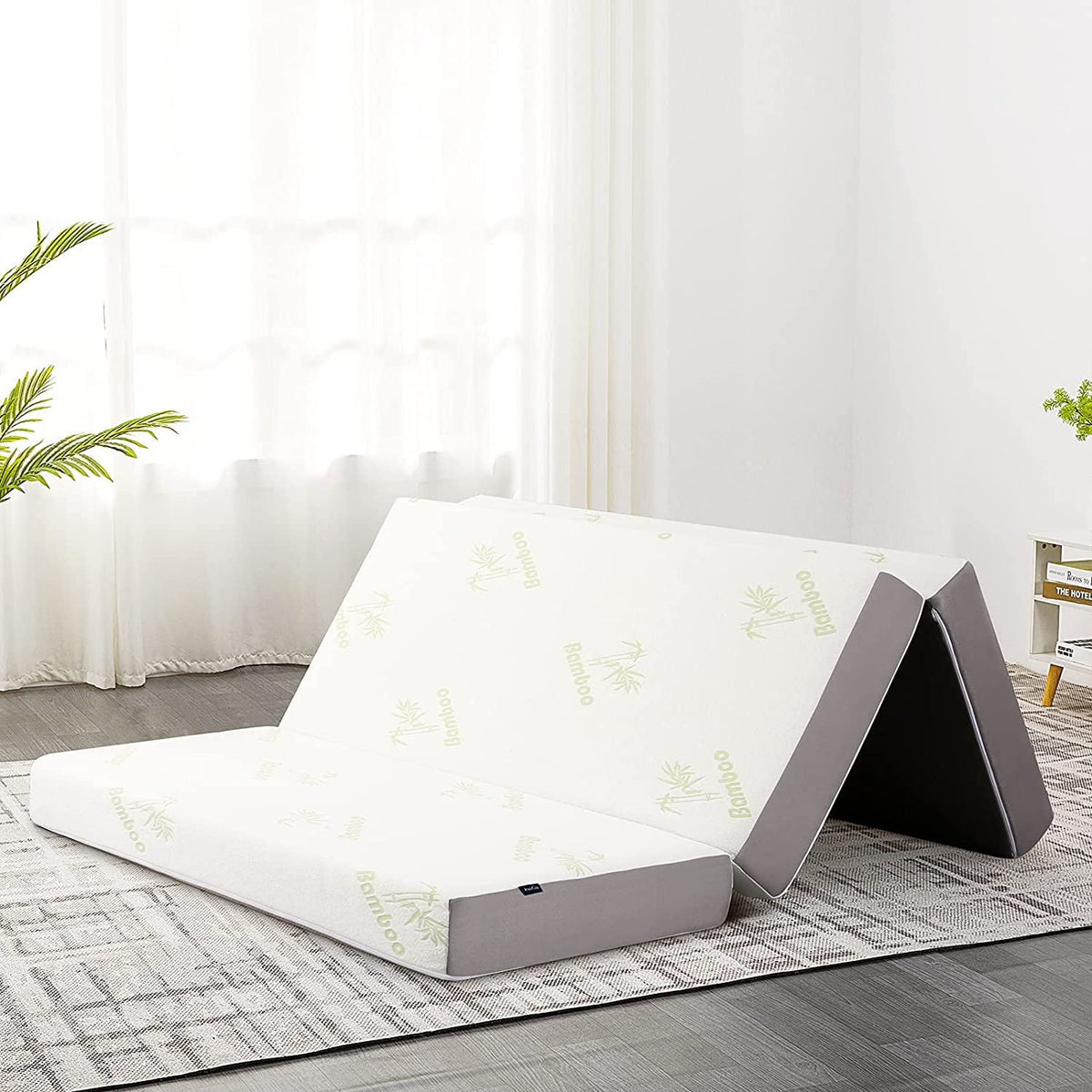 6 inch Queen Memory Foam Folding Mattress - 78 x 58 x 6