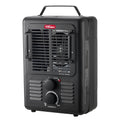 Hyper Tough 1500W Utility Space Heater, Size: 10.24 inch x 6.89 inch x 15.91 inch, Black