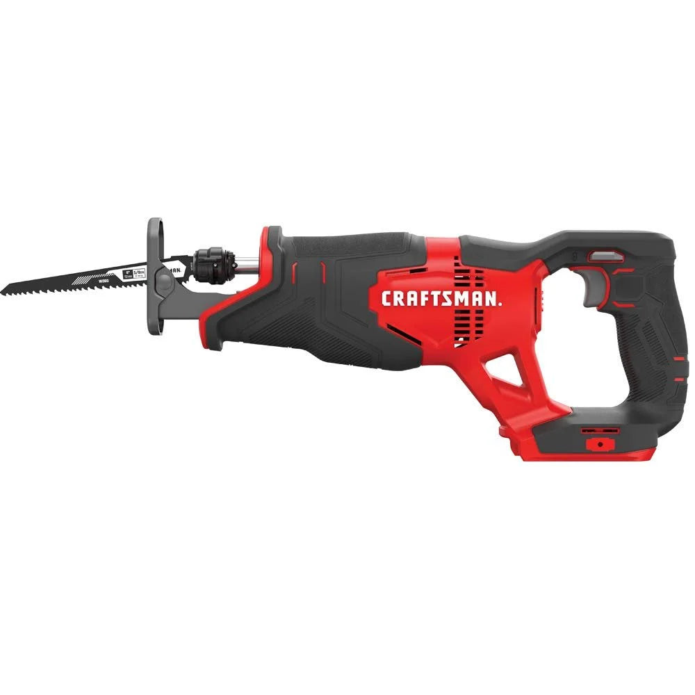 CRAFTSMAN V20 Reciprocating Saw, Cordless, Tool Only CMCS300B