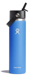 Hydro Flask 24 oz. Wide Mouth Bottle with Flex Straw Cap, Cascade