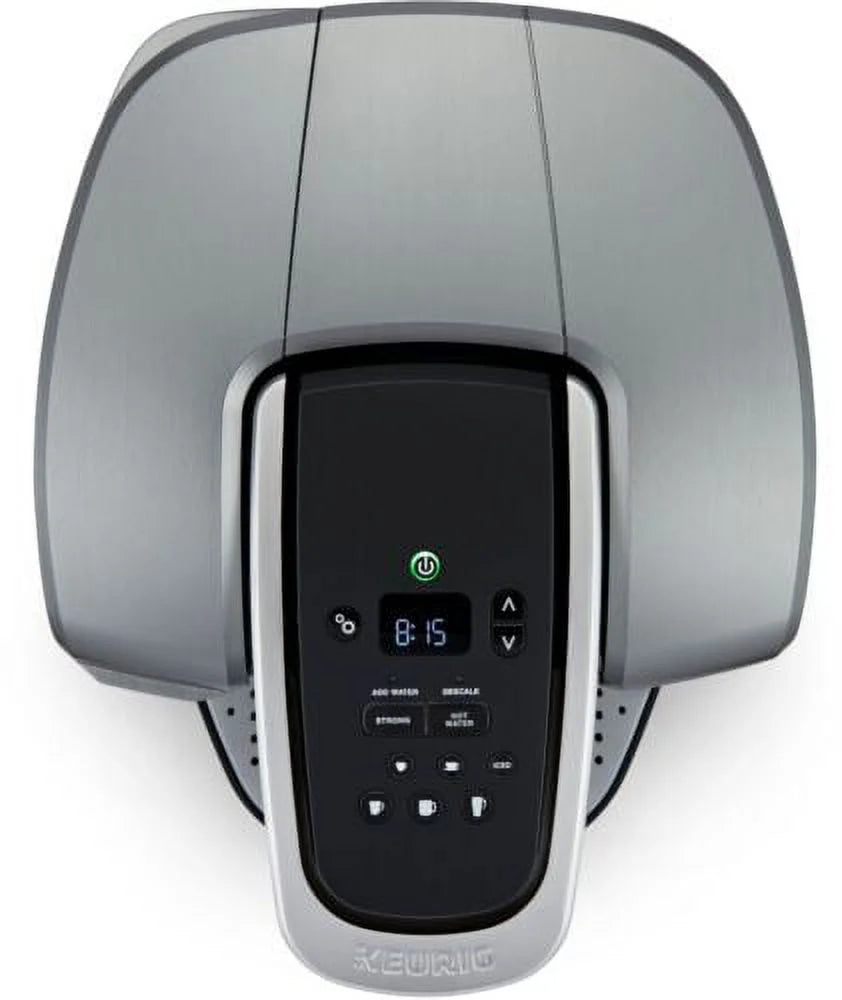Keurig - K - Elite Single Serve K - Cup Pod Coffee Maker - Brushed Silver