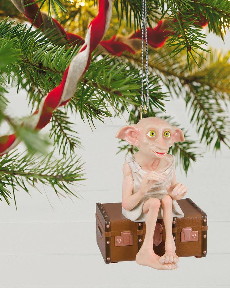 Hallmark 2023 Harry Potter Dobby The House-Elf Ornament with Sound and Motion