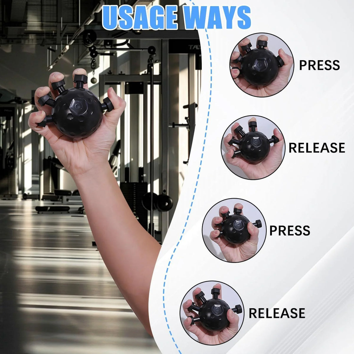 Innofiz Gym Finger Hand Grip Strengthener