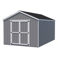 Little Cottage Co. Value Gable 12-ft x 12-ft Wood Storage Shed | 12x12 VGS-PC