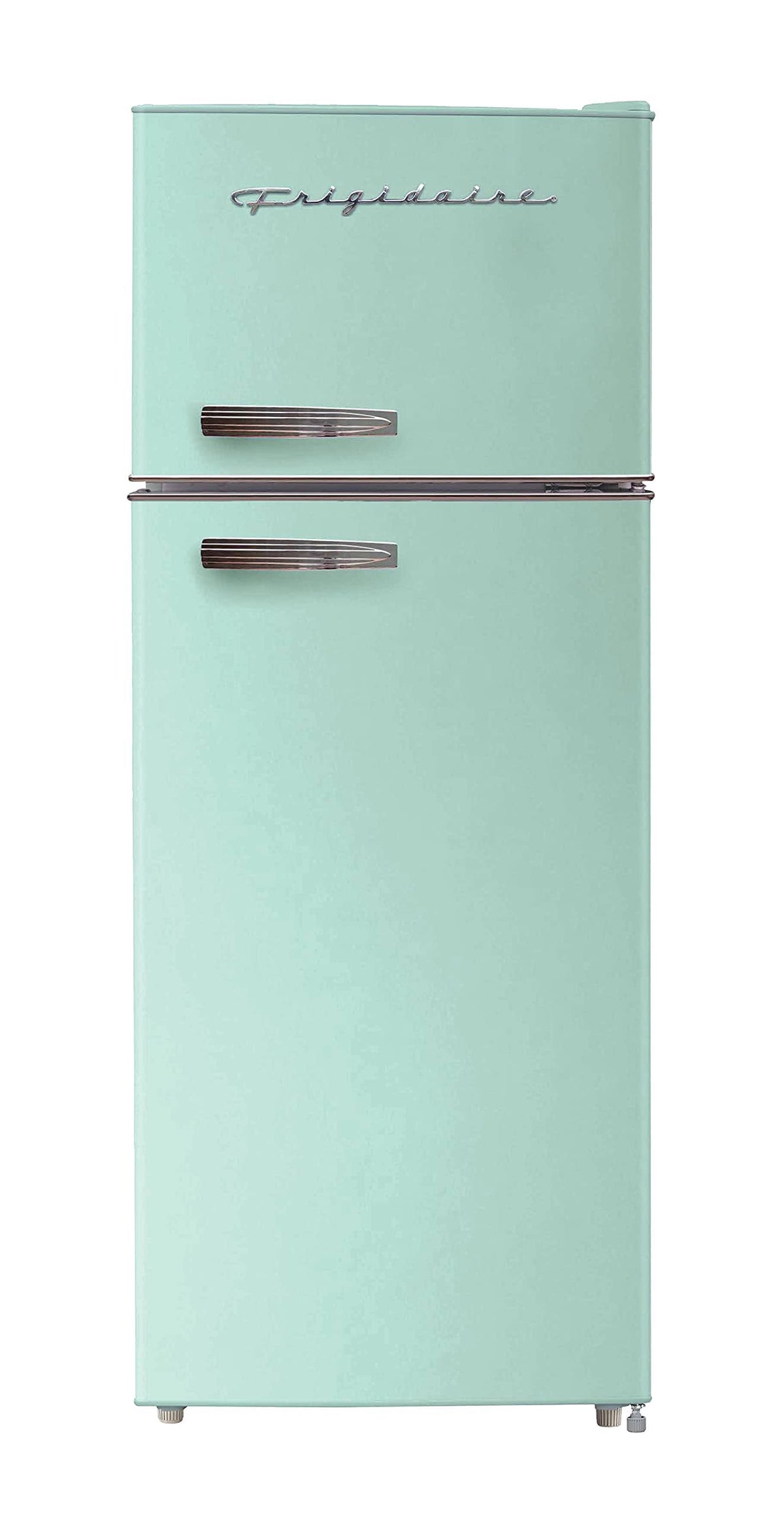 Frigidaire EFR753-MINT 2 Door Apartment Size Refrigerator with Freezer, 7.5 Cu ft, Retro, Mint