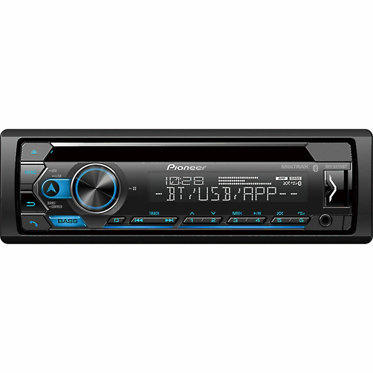 Pioneer DEH - S4220BT Bluetooth CD Receiver - Black