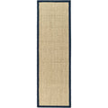 Richmond Bamboo Slat/Seagrass Natural Area Rug Beachcrest Home Rug Size: Runner 2'6" x 6'
