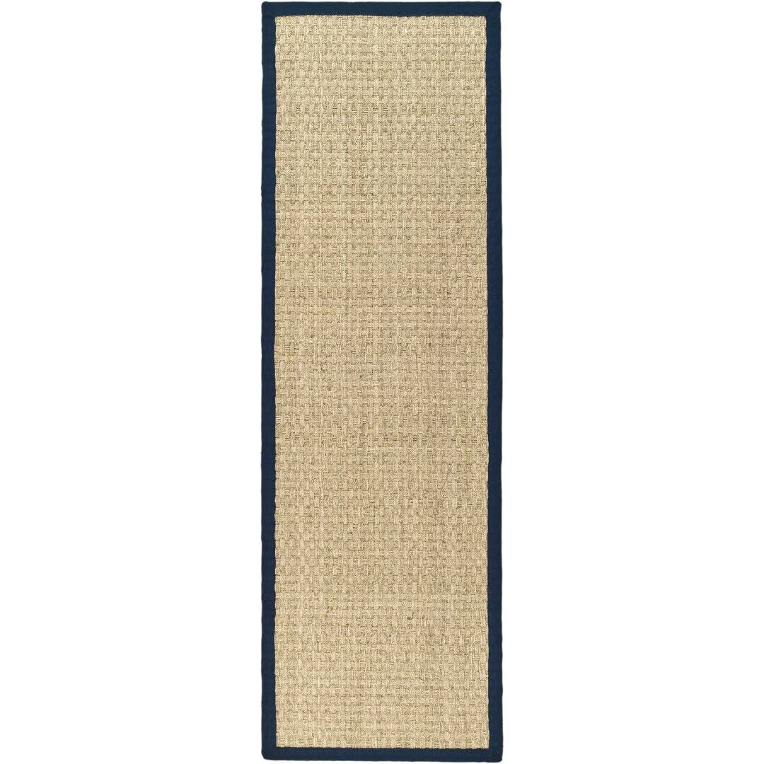 Richmond Bamboo Slat/Seagrass Natural Area Rug Beachcrest Home Rug Size: Runner 2'6" x 6'