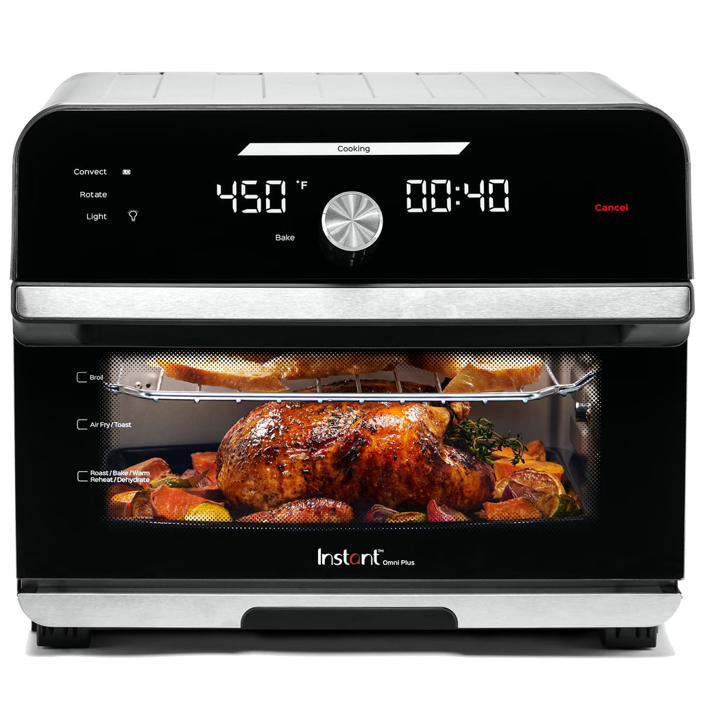 Instant Omni Plus 18 L Air Fryer Toaster Oven Combo with 10 - in - 1 Functions, from the Makers of Instant Pot