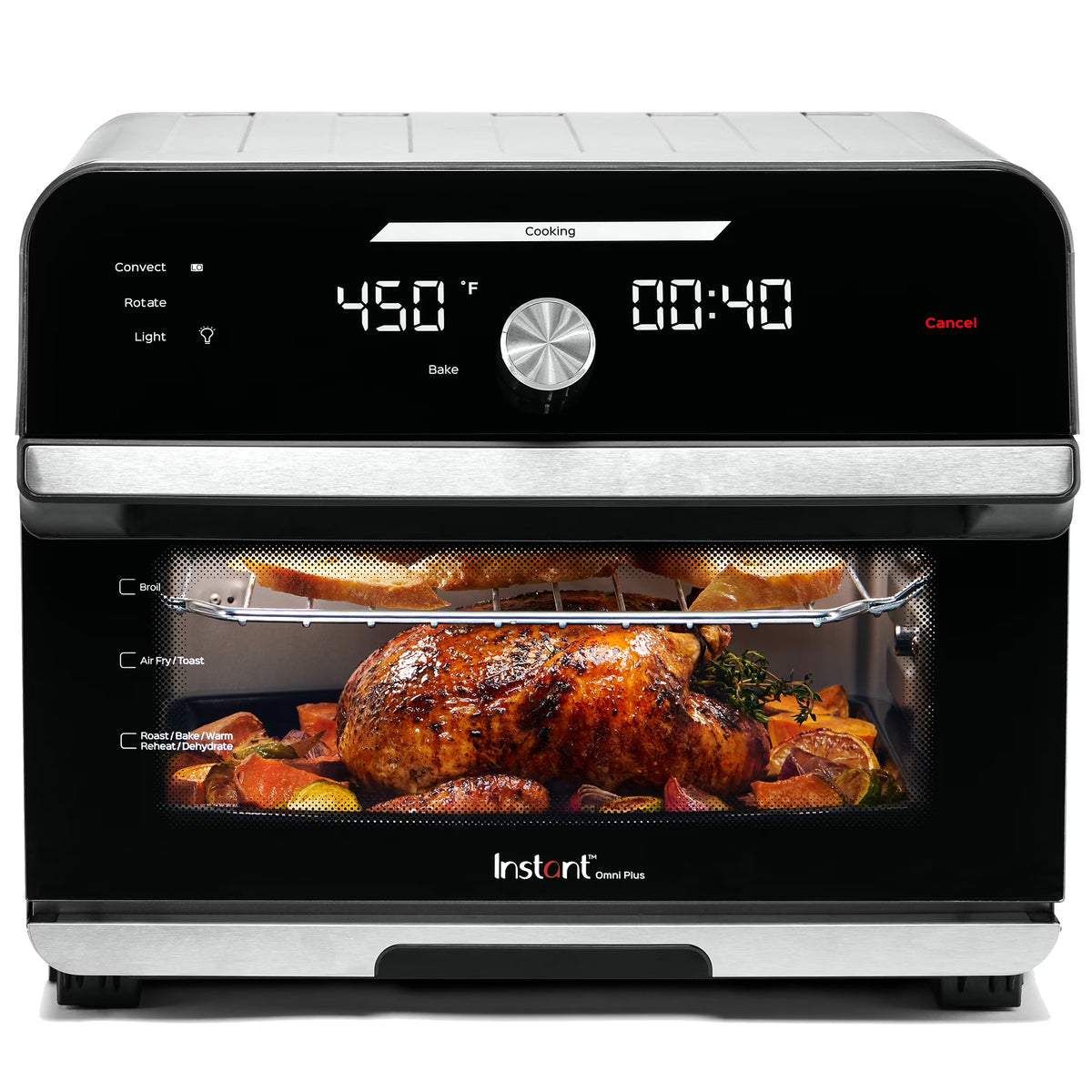 Instant Omni Plus 18 L Air Fryer Toaster Oven Combo with 10 - in - 1 Functions, from the Makers of Instant Pot