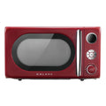 Galanz 0.7 Cu. ft. 700-Watt Countertop Microwave in Red, Retro