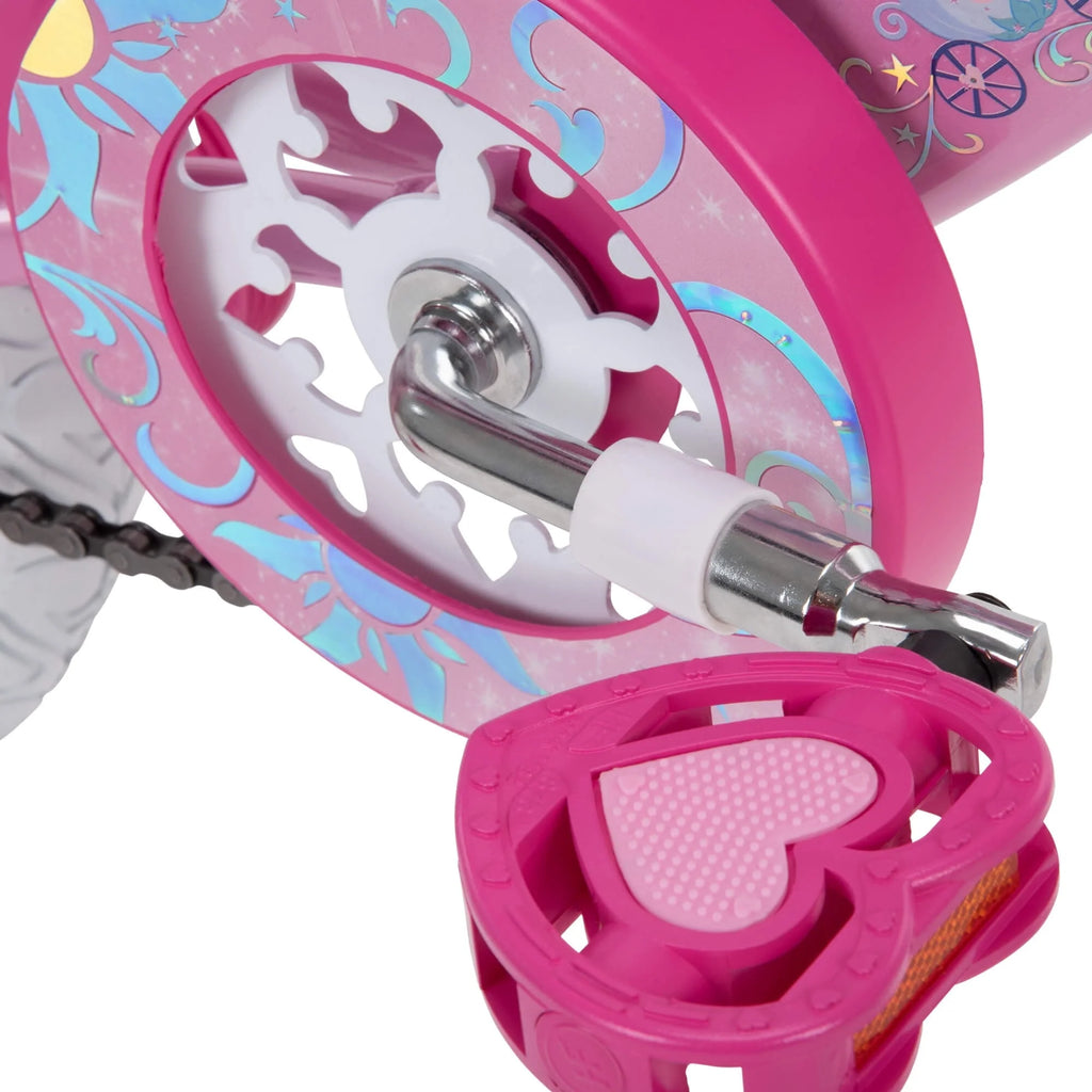 Princess Girls' 16" Sidewalk Bike with Training - Wheels by Huffy, Pink