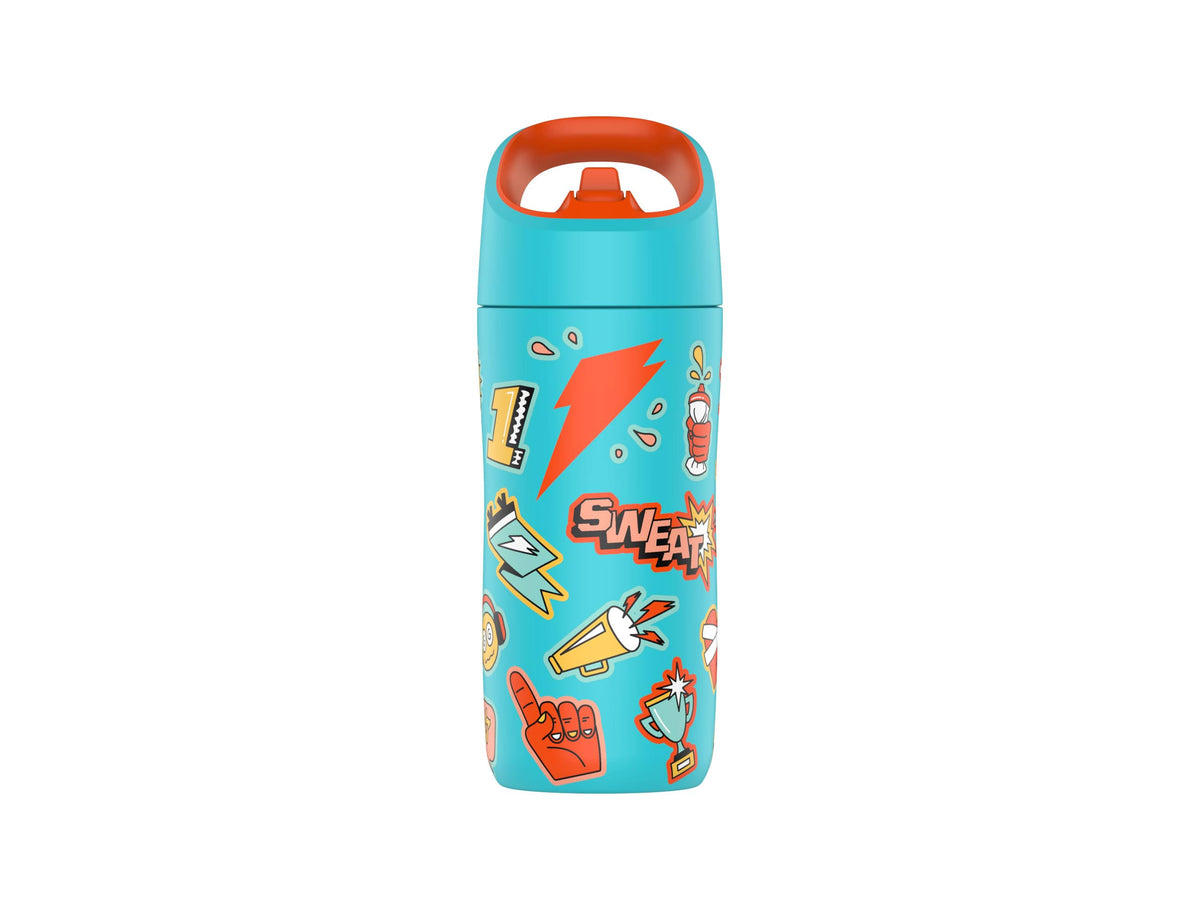 Gatorade Kids Water Bottle Sticker Teal 12 oz