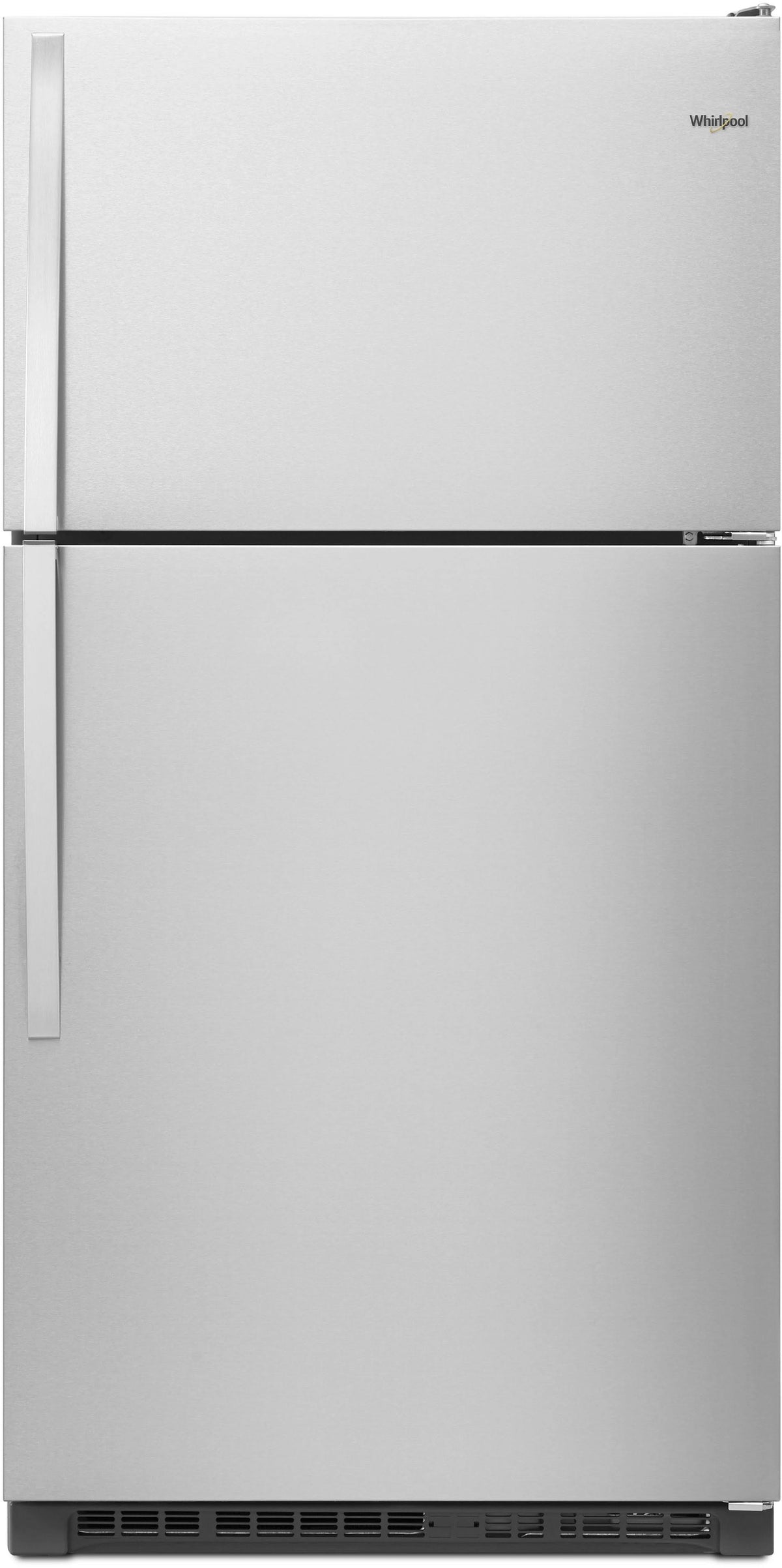 Whirlpool WRT311FZDZ 33-inch Wide Top Freezer Refrigerator - 20 Cu. ft. Stainless Steel