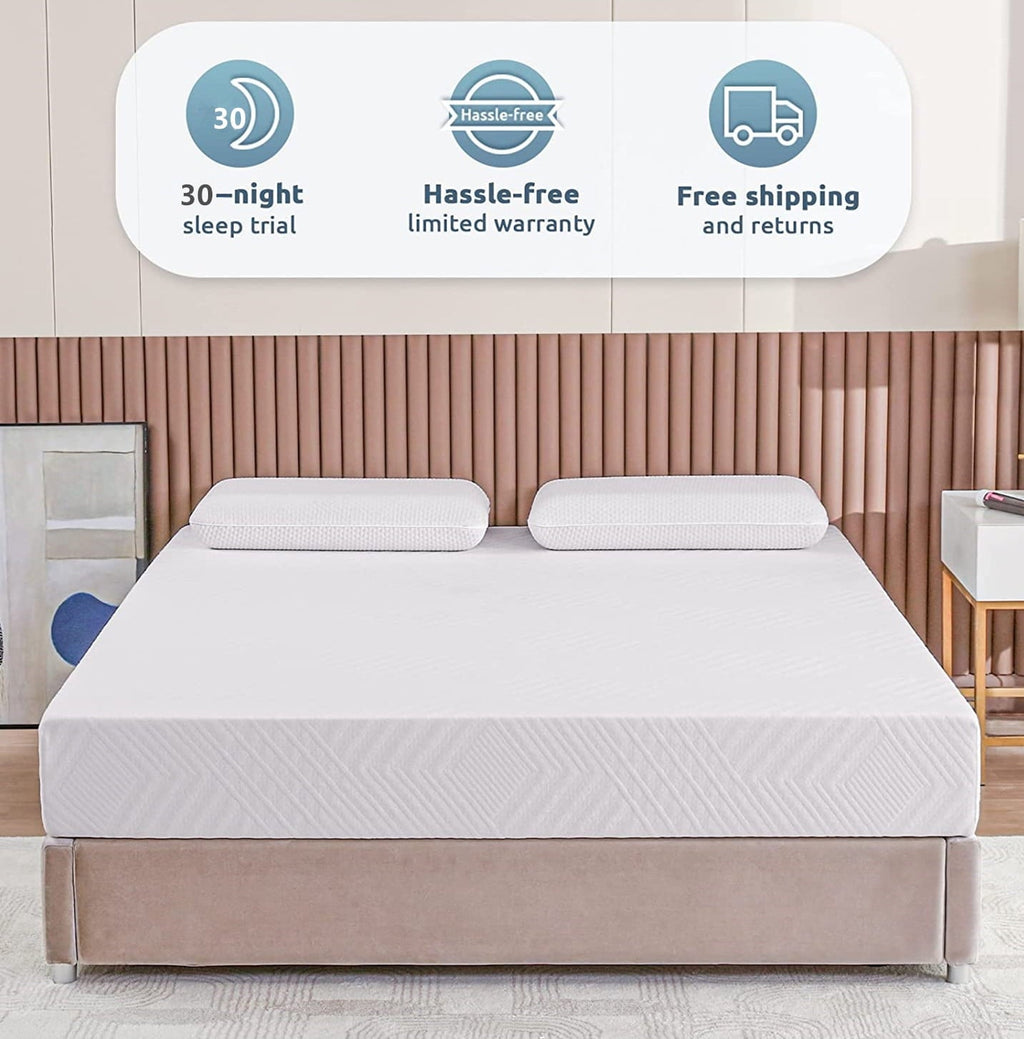 Size Mattress£¬6 Memory Foam Mattress with Graphene Fabric Cover. Bed in a Box