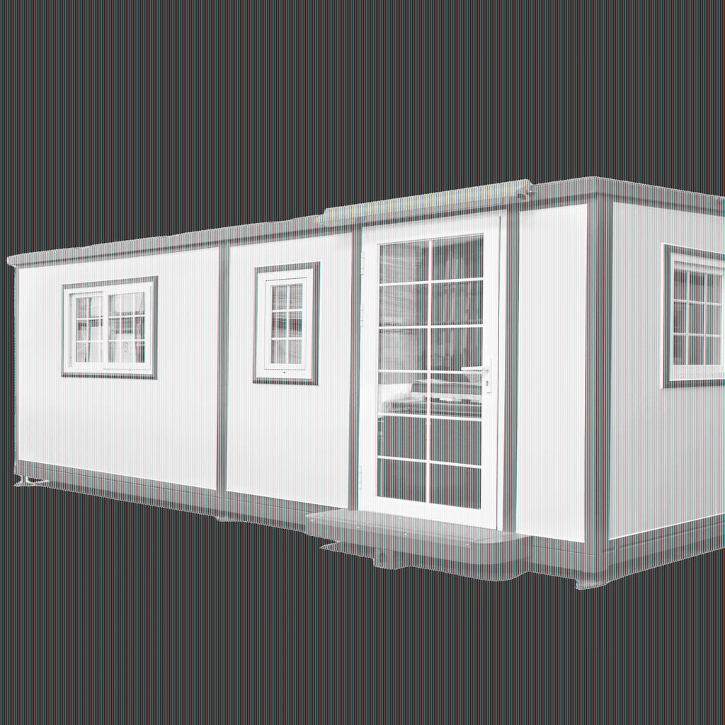 Portable Mobile Expandable Prefab House 15 x 20ft, Exquisitely Designed Modern Villa Prefab House for Live, Work