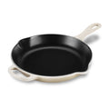 Le Creuset 10.25 inch Signature Iron Handle Skillet - Meringue