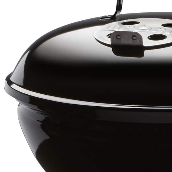 Smokey Joe Portable Charcoal Grill in Black