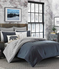 Eddie Bauer Kingston Comforter Set Twin Charcoal