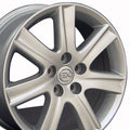 17 in Wheel Fits 04 - 06 Lexus ES330 Style Silver Rim Direct Fit