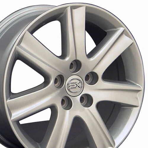 17 in Wheel Fits 04 - 06 Lexus ES330 Style Silver Rim Direct Fit