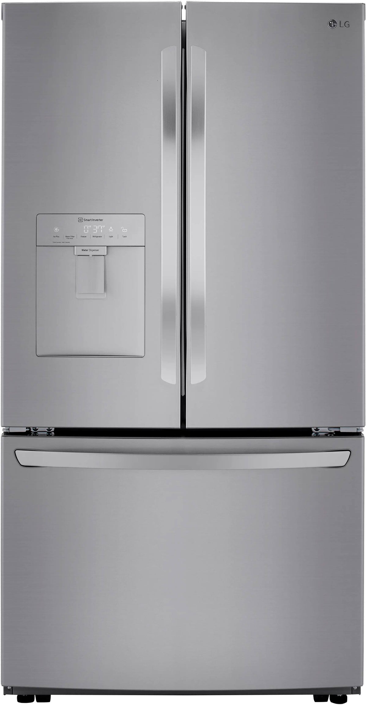 LG 29 Cu ft. French Door Refrigerator with Slim Design Water Dispenser