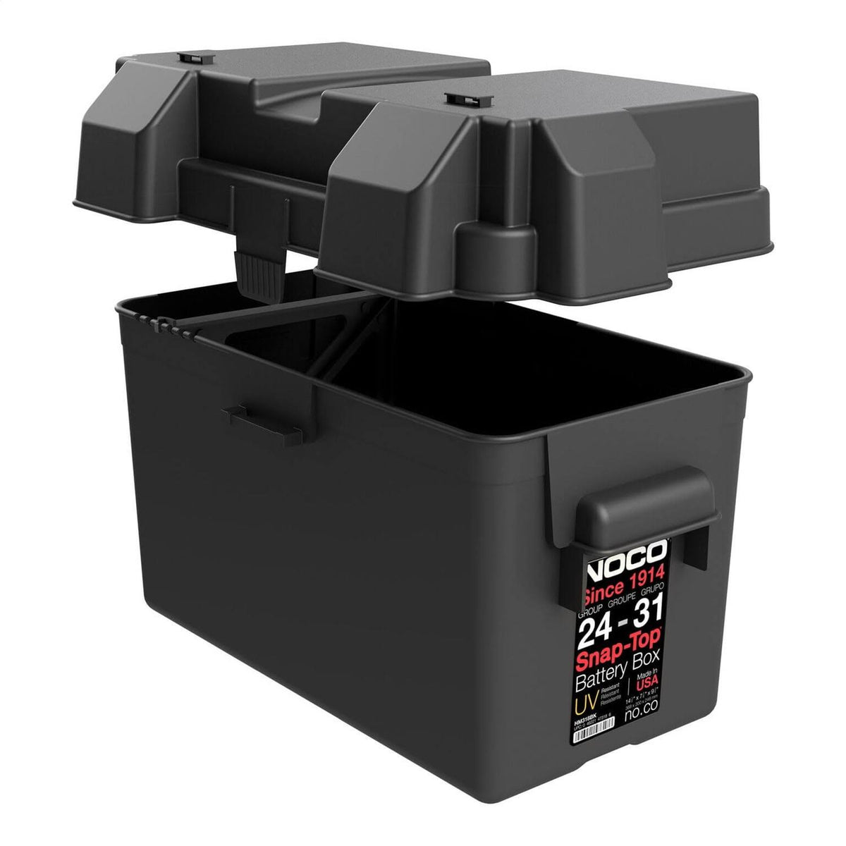 NOCO Group 24-31 Snap-Top Battery Box