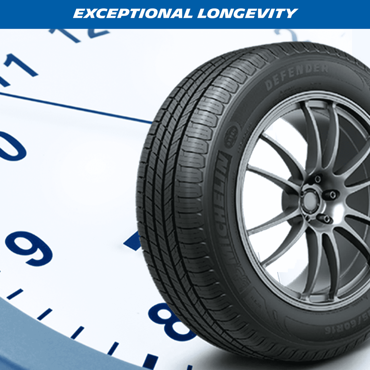 Defender LTX M/S All-Season 245/55R19 103H Tire