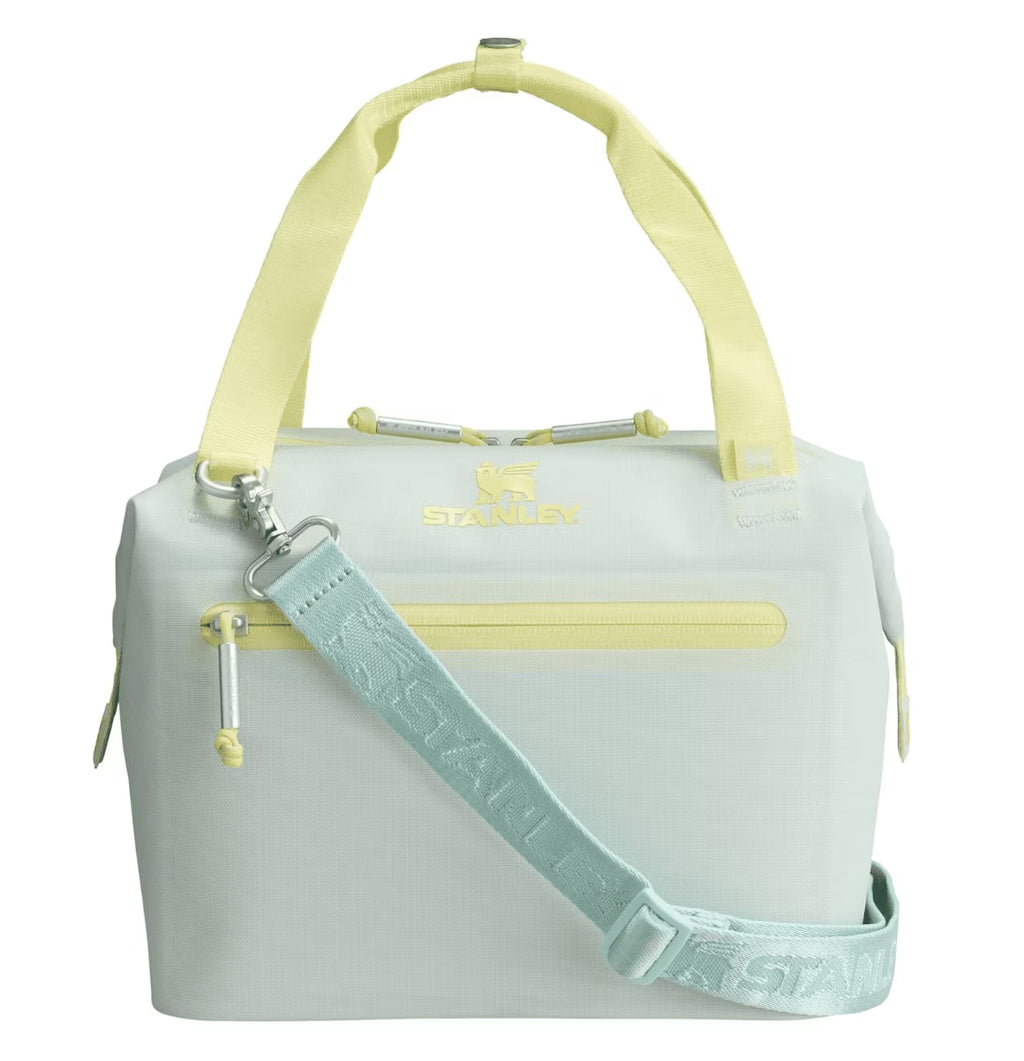 Stanley All Day Julienne Mini Soft Cooler Bag and Lunch Box - Mist Color | Can Cooler with Handles and Strap | 12 Hour Cooling | Insulated Travel Bag with Zipper | BPA - Free