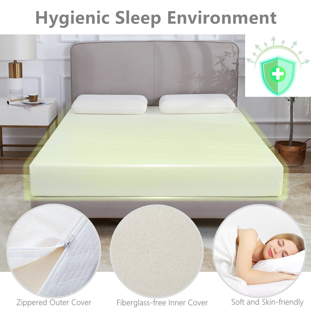Size Mattress£¬6 Memory Foam Mattress with Graphene Fabric Cover. Bed in a Box