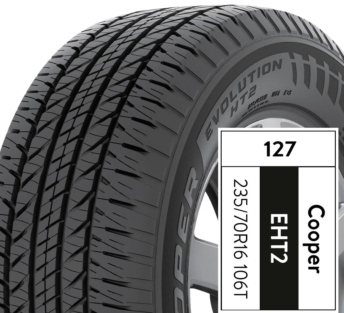 Cooper Evolution HT2 235/70R16 106T All - Season Tire
