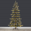 Best Choice Products 7.5ft Pre-Lit Sparse Christmas Tree w/ 300 2-in-1 LED Lights, Cordless Connection, Metal Stand