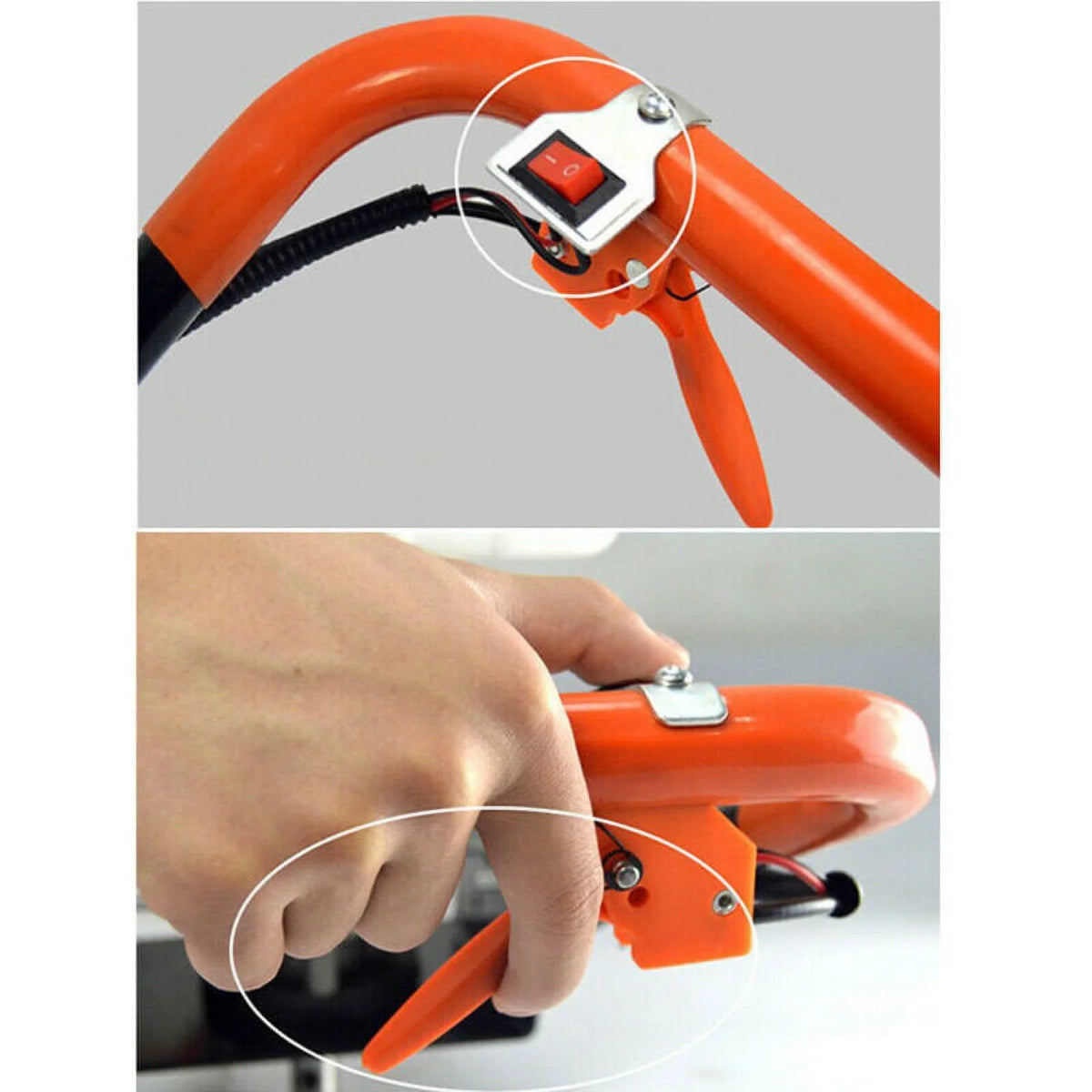 Jacgood 62cc Post Hole Digger 2 Stroke Petrol Gas Powered Earth Digger with 3 Auger Drill Bits (3" 5" & 8") + 3 Extension Rods for Farm Garden Plant