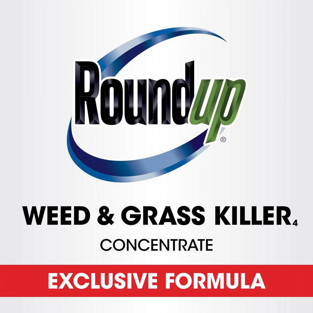 Roundup Weed & Grass Killer? Concentrate, Use in Flower Beds and Other Areas of Your Yard, 1 Gal
