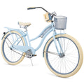Nel Lusso Classic Cruiser Bike with Perfect Fit Frame. Women's. Light Blue. 26 Inch-Instock